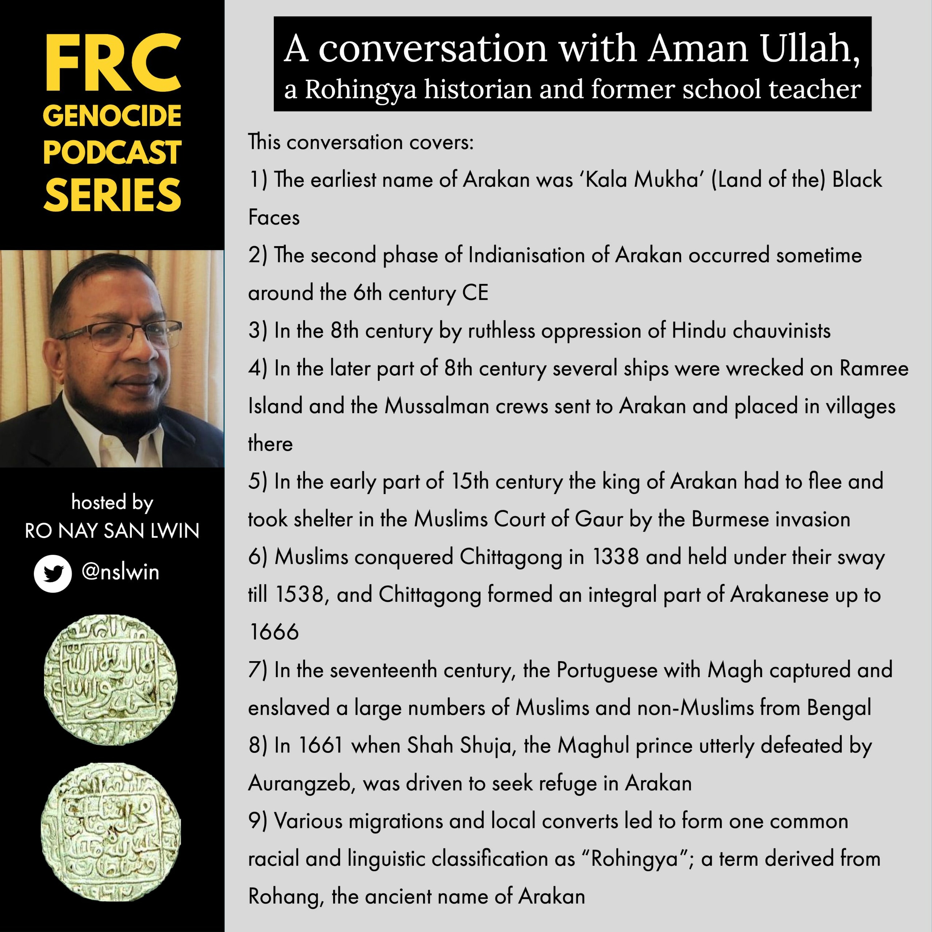 Free Rohingya Coalition Genocide Podcast Series