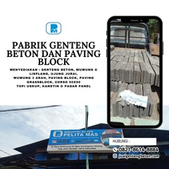 Distributor Paving Block Untuk Taman Dan Halaman Rumah