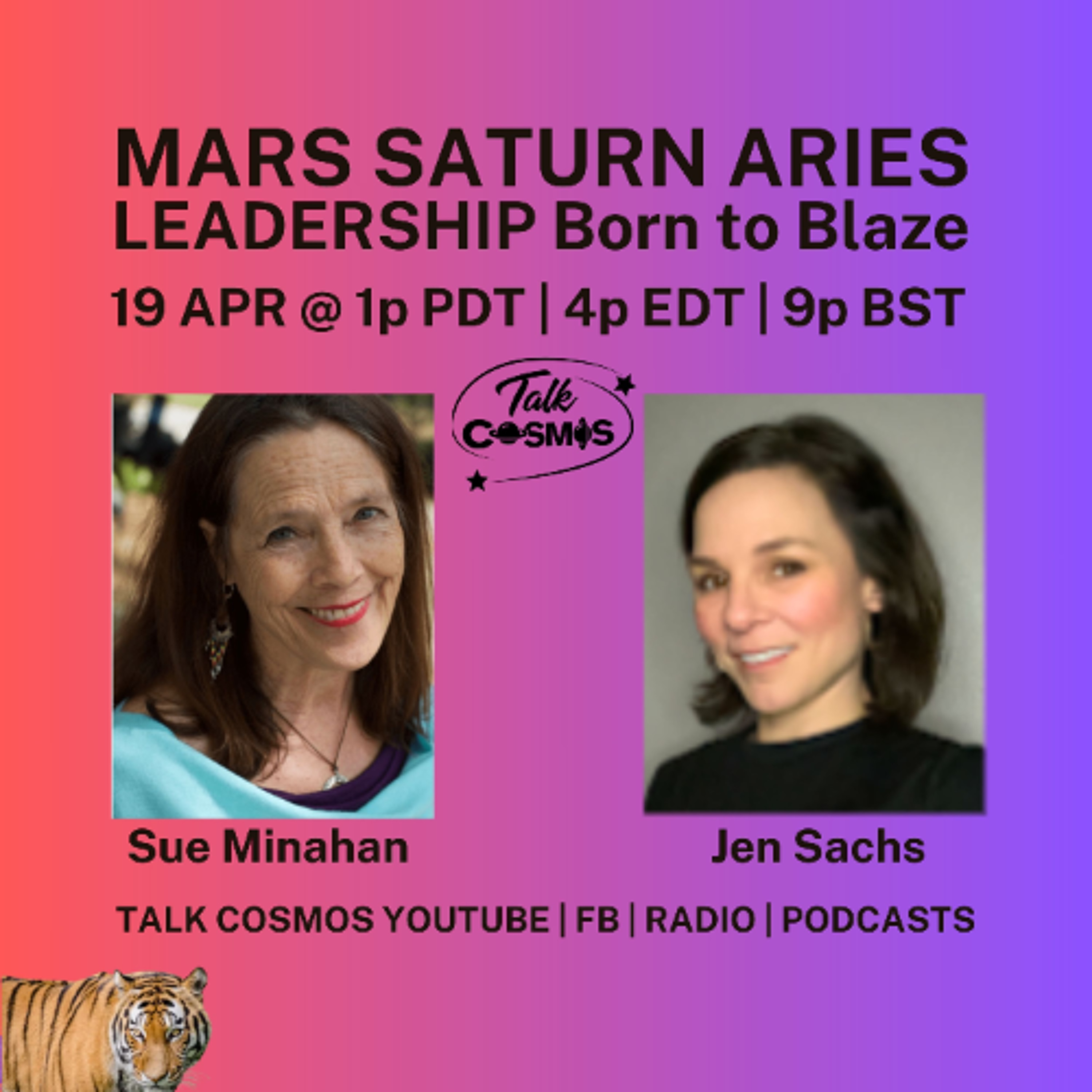 Talk Cosmos 04-19-26 Mars Saturn Aries Leadership