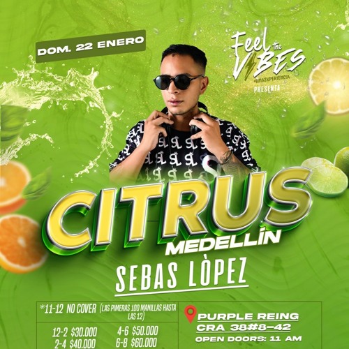 SET FEEL THE VIBES  🍉🍋𝗖𝗜𝗧𝗥𝗨𝗦 𝗠𝗘𝗗𝗘𝗟𝗟𝗜́𝗡 𝟮𝟮 𝗗𝗘 𝗘𝗡𝗘𝗥𝗢 𝟮𝟬𝟮𝟯🍊🍍