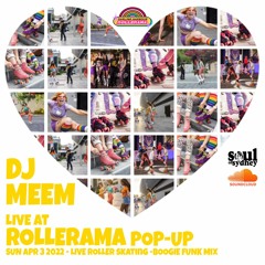 MEEM live at ROLLERAMA POP-UP (April 3) - Roller Boogie Disco Funk | SOS 388