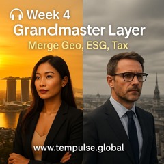 🎧🌏 Week 4 Grandmaster Layer How to Master Geostrategy and International Tax Law in 30 Days?