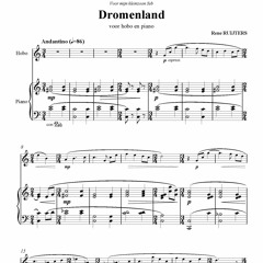 DROMENLAND for oboe and piano - Rene Ruijters