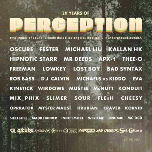 McNutt @ 20 YEARS OF PERCEPTION 2021