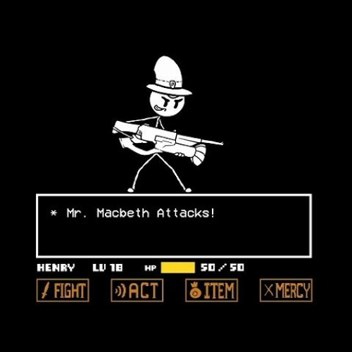 Mr Macbeth Megalovania by IMToxicWaste