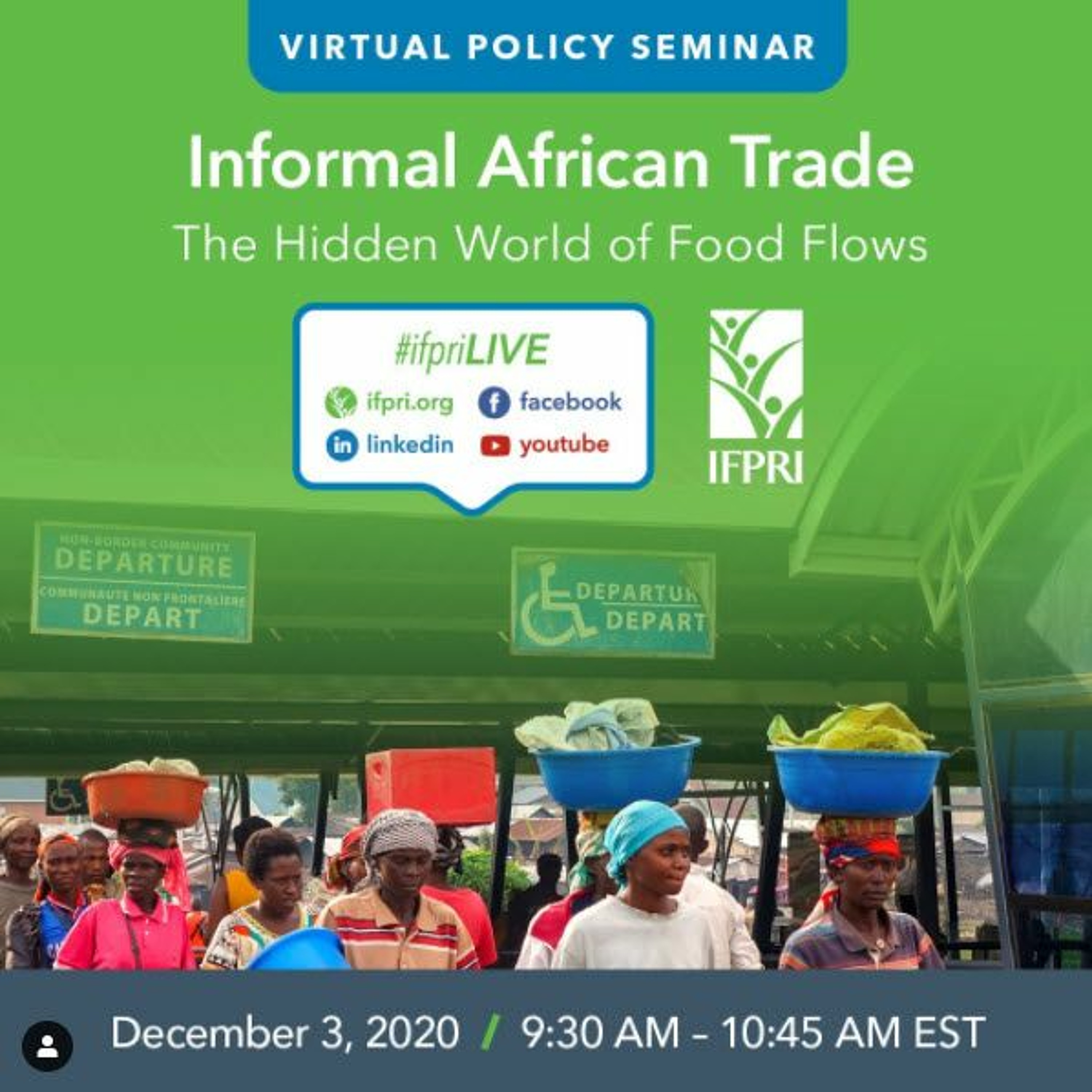 Virtual Event - Informal African trade: The hidden world of food flows episode artwork