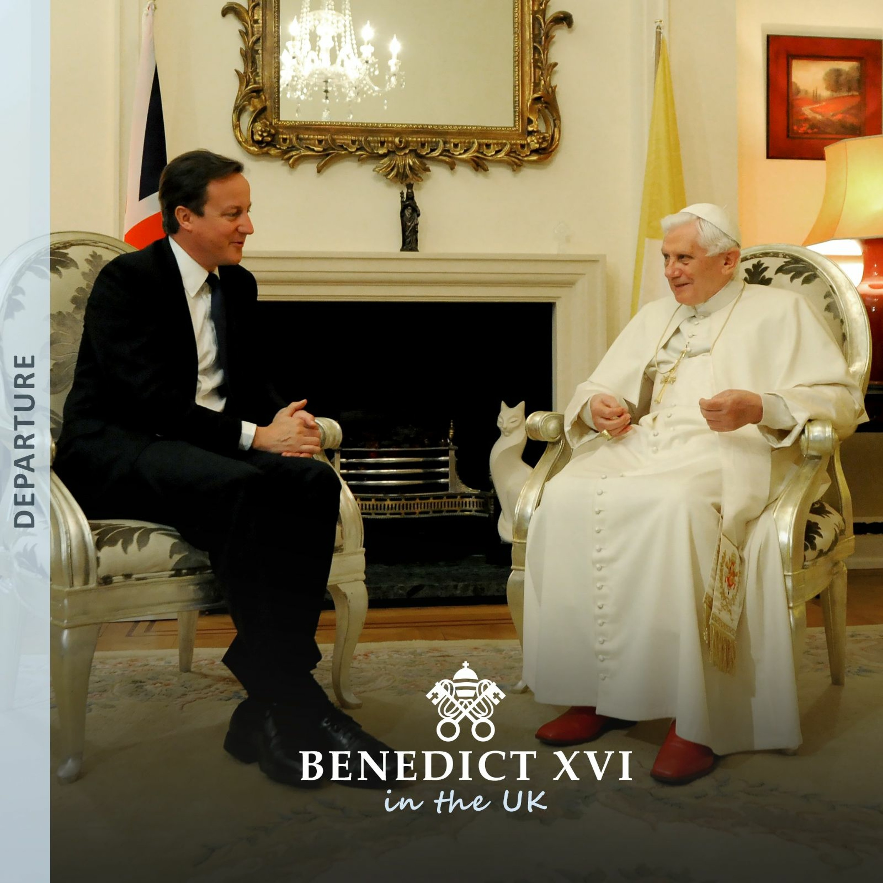 Prime Minister Cameron thanks Pope Benedict XVI for visiting the UK episode artwork