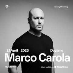 🔰 Marco Carola 🔰 @ Daytime, Il Muretto, Jesolo 🇮🇹 21.04.2025