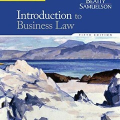 ✔️ [PDF] Download Cengage Advantage Books: Introduction to Business Law by  Jeffrey F. Beatty &