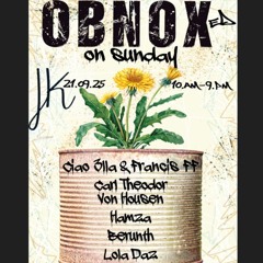 Obnox Collektive @Jonny Knüppel - Opening 21.09.25