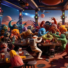 Bar Fight at the Mars