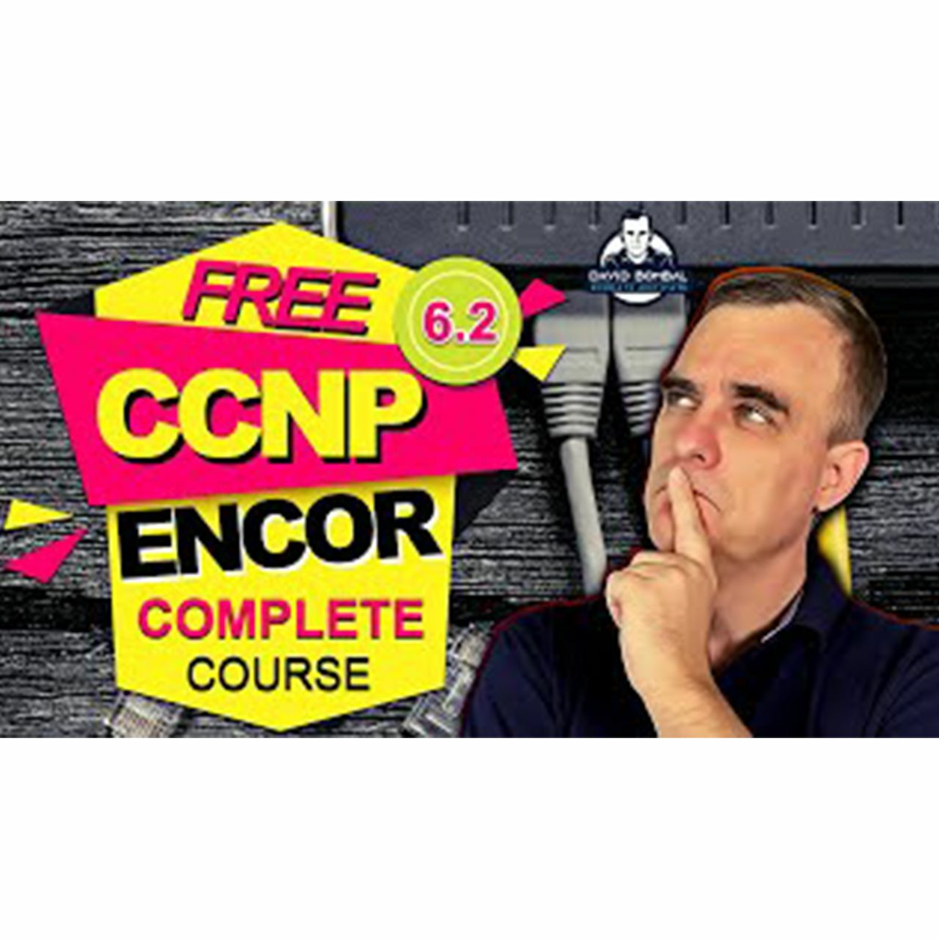 cover of episode #136: Free CCNP 350-401 ENCOR Complete Course: 6.2 JSON, Ubuntu and Python