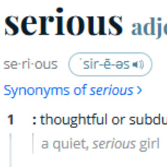 serious serious music