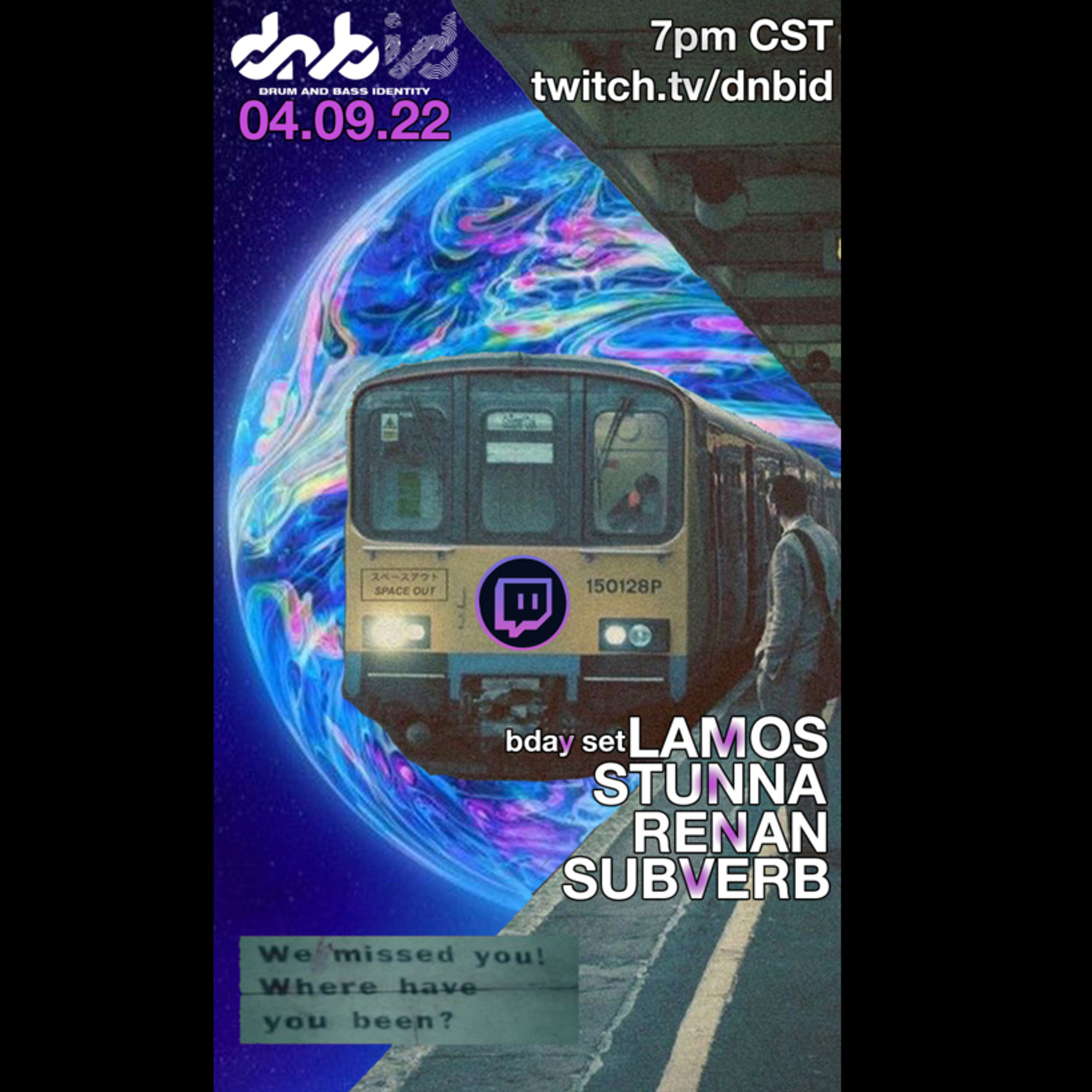 DnBiD Twitch Livestream April 9 2022 - Stunna episode artwork