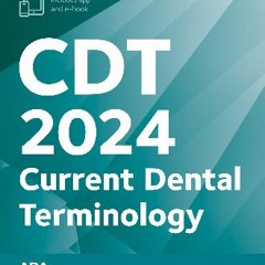 {PDF} 📕 CDT 2024: Current Dental Terminology Book and App DOWNLOAD @PDF