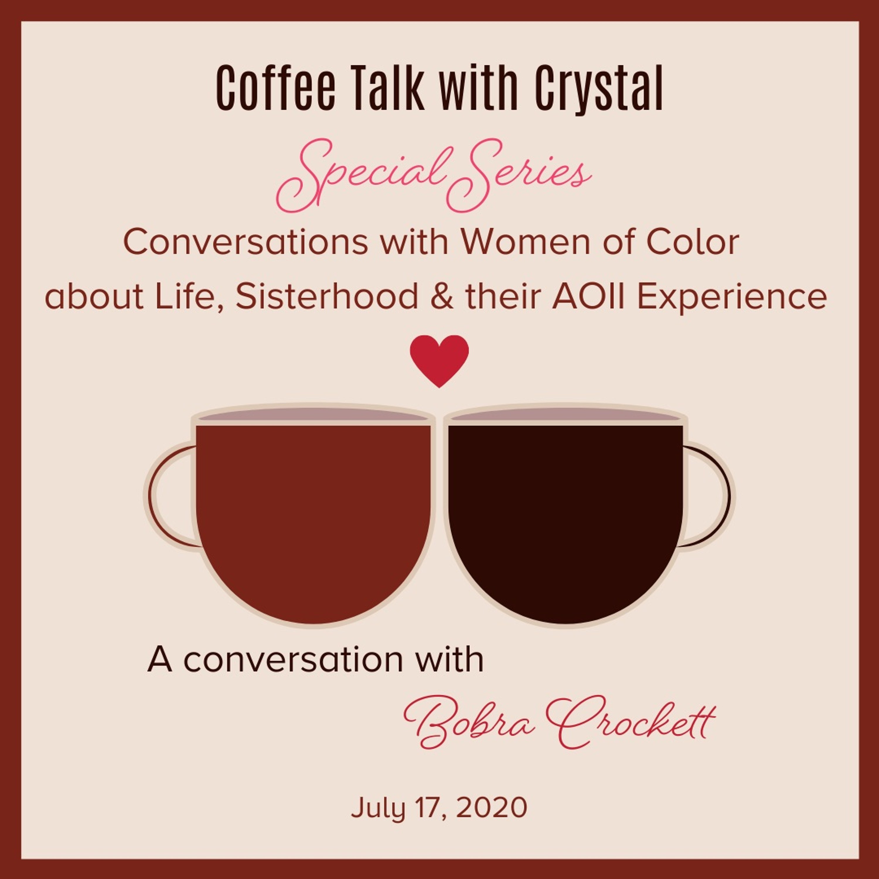 SES2E2: Coffee Talk with Bobra Crockett (From the IP Archives) episode artwork