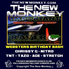 THE NEW MONKEY WEBSTERS BIRTHDAY SAT 14TH SEP 2002