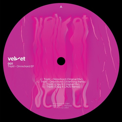 Triptil - Omnichord EP incl. Silverlining & JNJS Remixes // VELVET001
