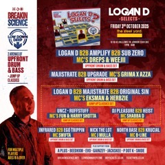 Majistrate x Sub Zero x Nu Elementz - Shotta, Bomma & Weejii - 25 Yrs of Logan D - April 2025