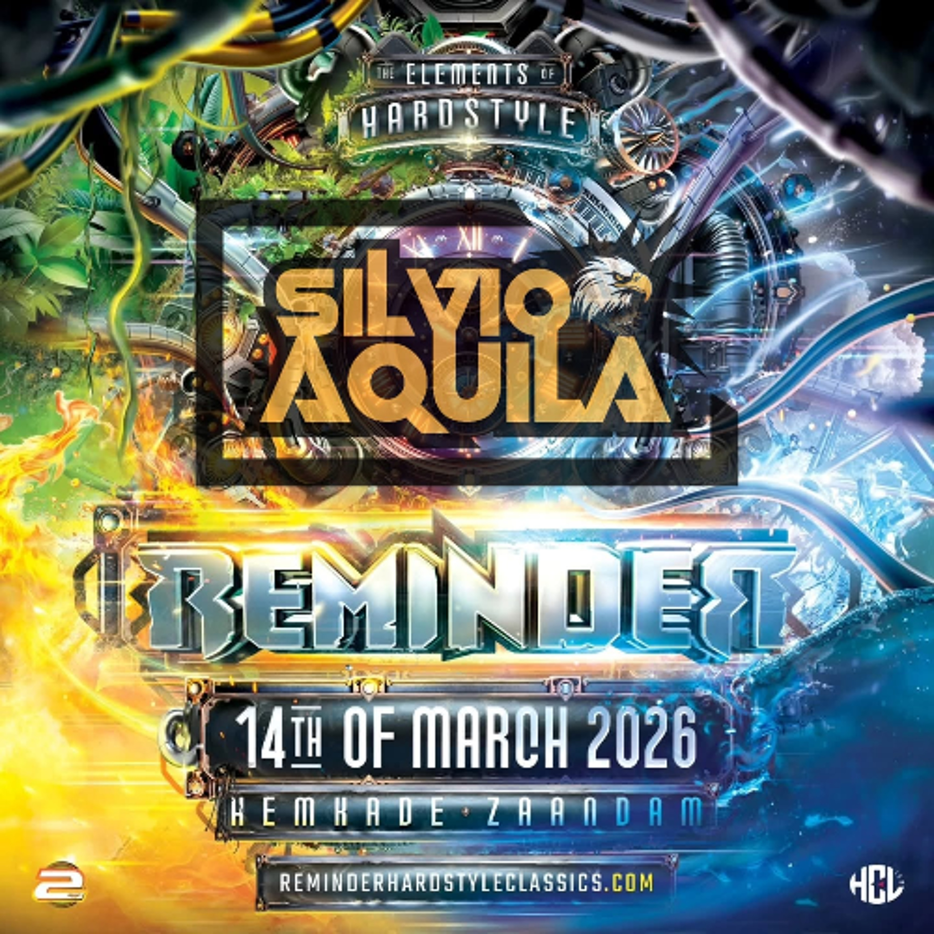 REMINDER 2026 - Silvio Aquila l Hardclassics warmup mix episode artwork