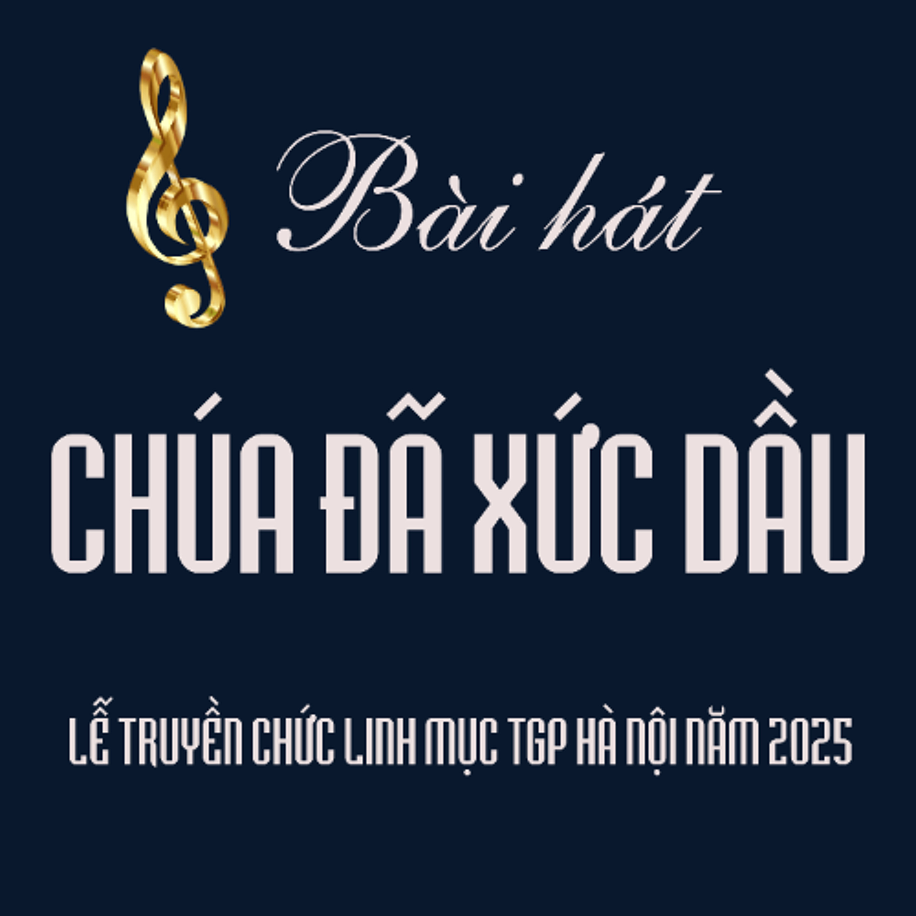 Chúa đã xức dầu