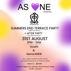 "As One" Promo Mix for 31st August, Hippie Chic, L'pool by Southi.WAV