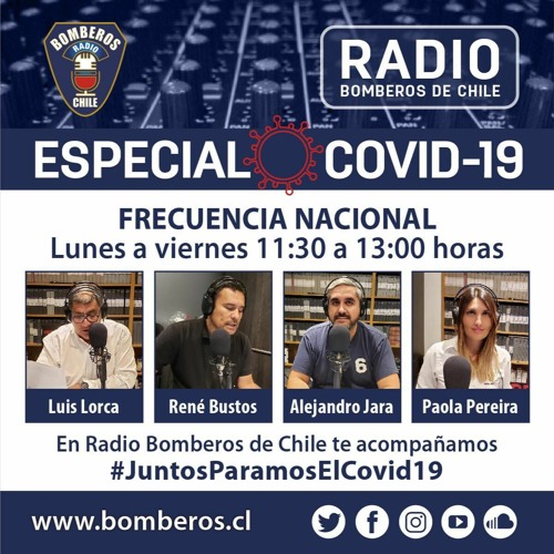 Stream Programa FRECUENCIA NACIONAL de Radio Bomberos de Chile 24/03