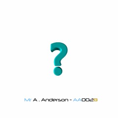 Mr A . Anderson - AA0028