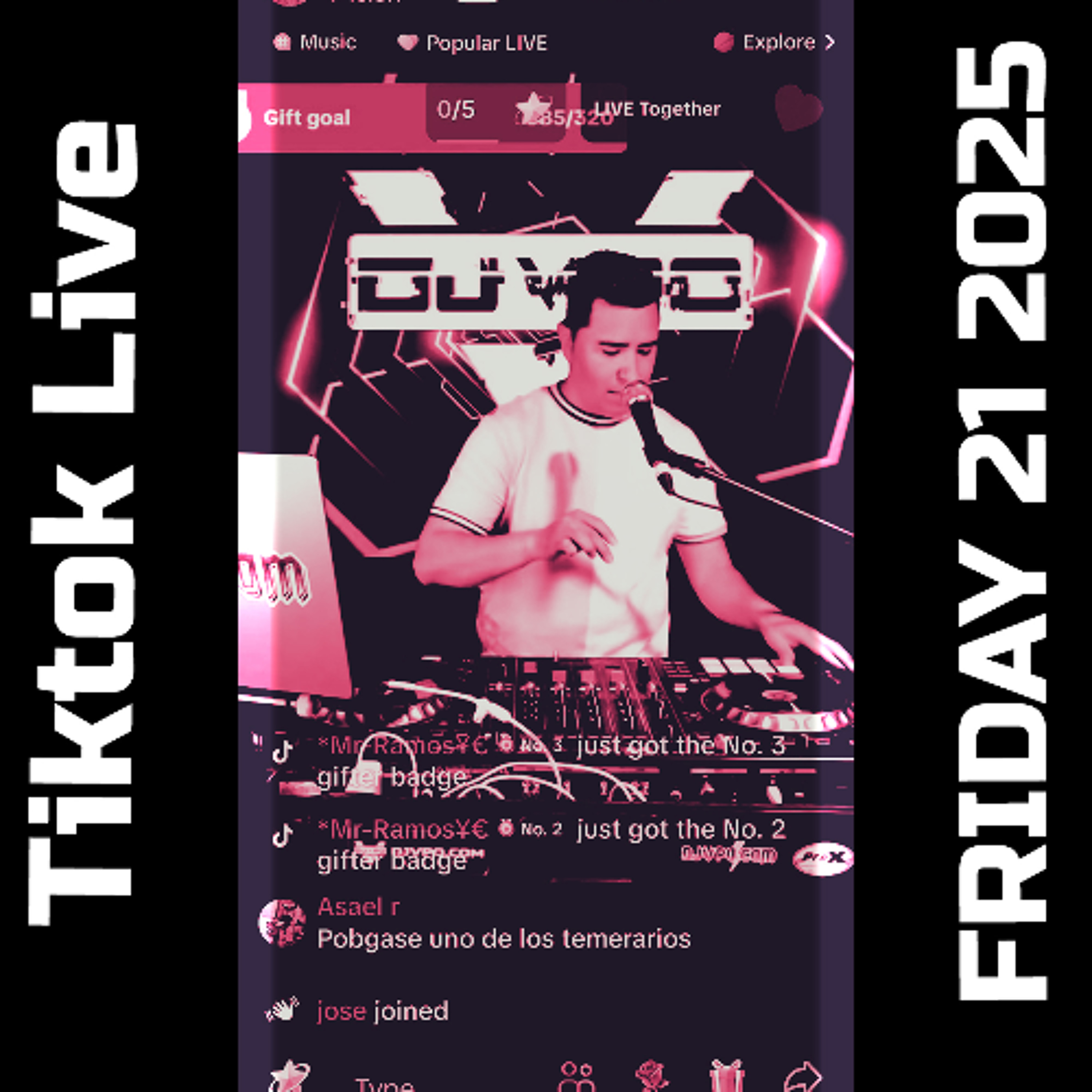 tiktok live Friday FeB21 2025(By DJVPO Mucha Fiesta!) episode artwork