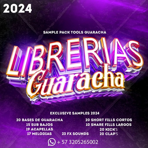 LIBRERIA GUARACHA PACK 2024 (SAMPLE Pack Guaracha Loops Librerias Aleteo Tribal)