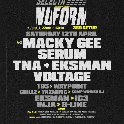 NUFORM X SELECTA COMP ENTRY MIX - BLAKEZ