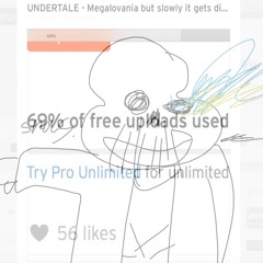 UNDERTALE - Megalovania but slowly it gets distorted