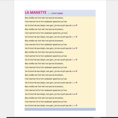 la manette, LA MANETTE?? (feat. score)