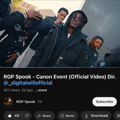 RGP Spook- Cannon Event