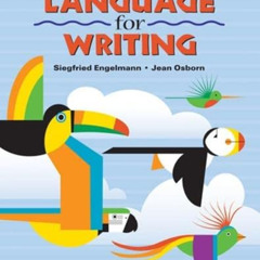 GET EBOOK ✓ Language for Writing, Student Workbook (DISTAR LANGUAGE SERIES) by  McGra