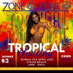 Tropical Sunday 2023 Beach Party #ZONE4 #Inagua ( #DJPressureBoy #DJTempo, #SelectaDeebo)