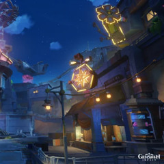 Genshin Impact - Nodkrai Soundtrack "Nasha Town Theme 6" (Night Version 2)