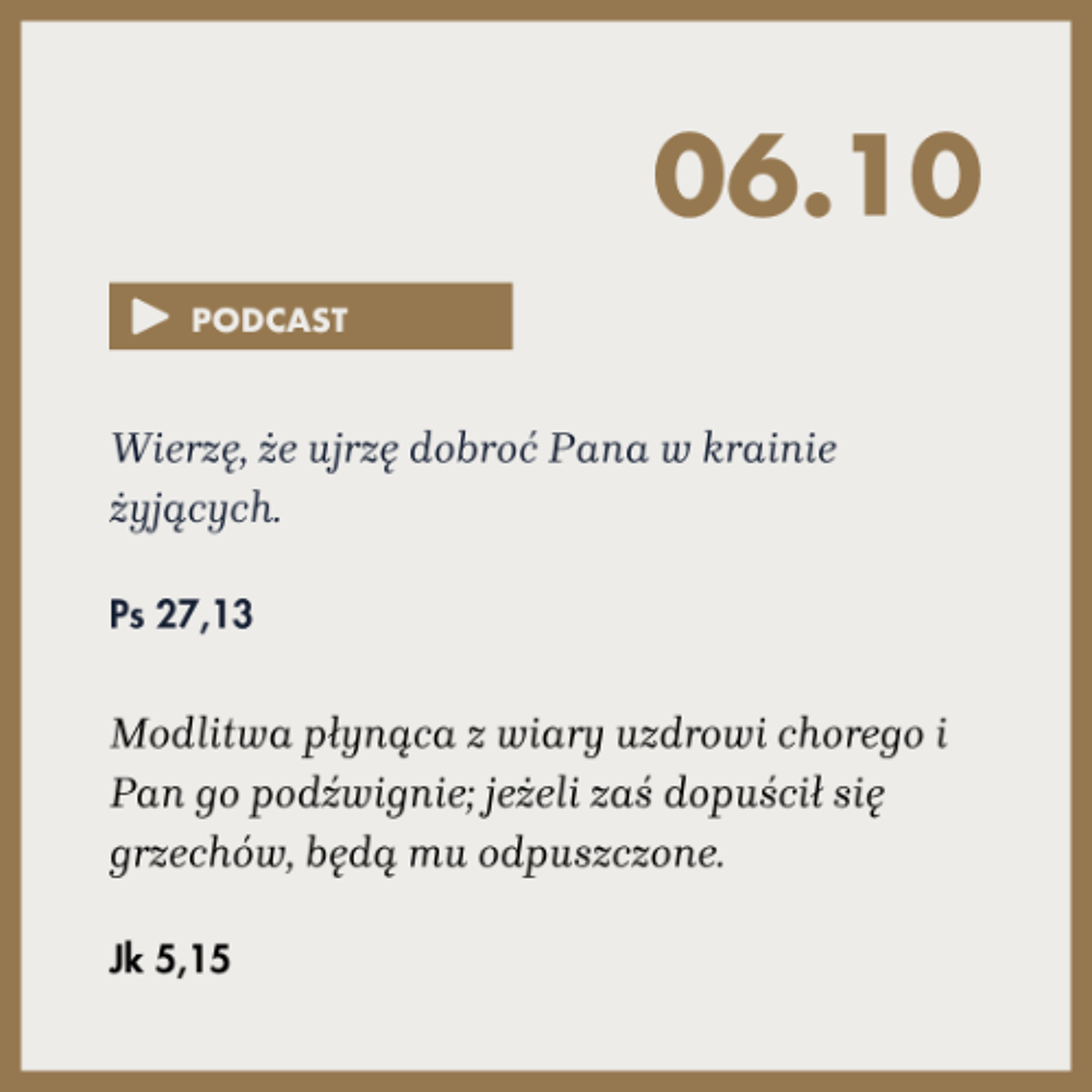 Poranek ze Słowem na 6 października 2025 episode artwork