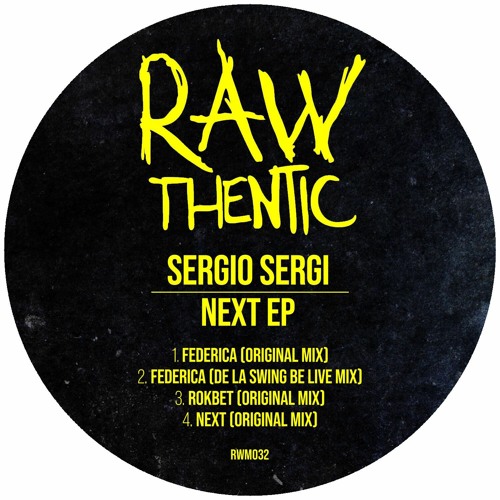 Segio Sergi - Federica (De La Swing Be Live Mix)