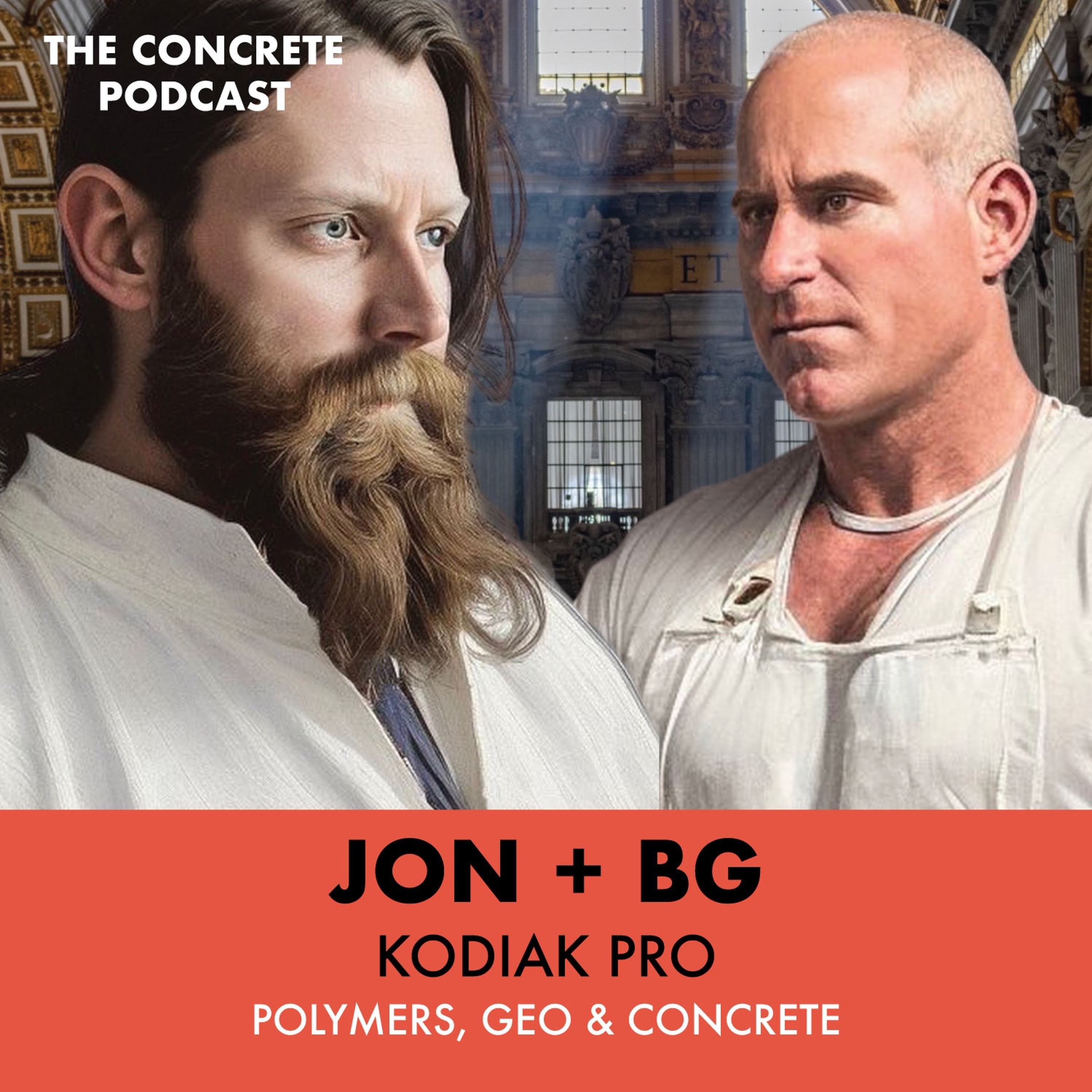 BG + Jon, Kodiak Pro - Exploring Geopolymers, Rammed Earth, and Polymer Problems in Concrete episode artwork