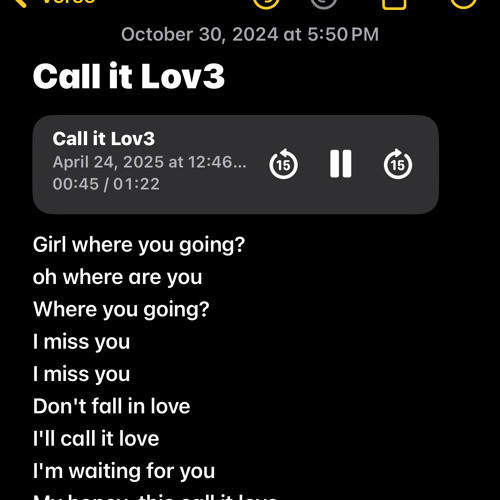 Call it Lov3