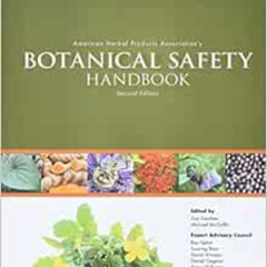free PDF 📧 American Herbal Products Association's Botanical Safety Handbook by Micha