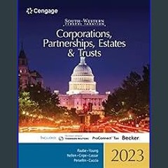 ((Ebook)) 💖 South-Western Federal Taxation 2023: Corporations, Partnerships, Estates and Trusts (I