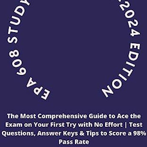 Stream {EBOOK} ⚡ EPA 608 Study Guide 20232024 Edition The Most