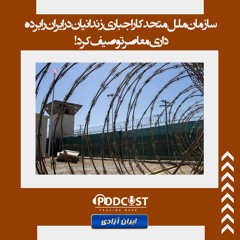سازمان ملل متحد کار اجباری زندانیان در ایران را برده‌داری معاصر توصیف کرد!