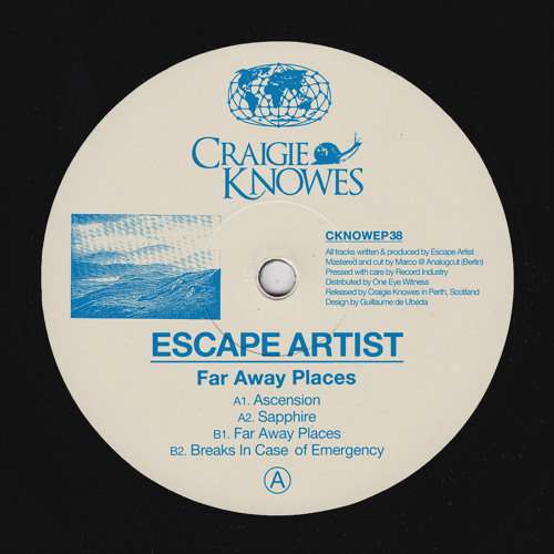 PREMIERE: Escape Artist - Breaks In Case Of Emergency [Craigie Knowes]