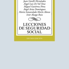 Audiobook Lecciones de Seguridad Social (Derecho - Biblioteca Universitaria de Editorial Tecnos