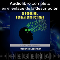Audiolibro gratis 🎧 El poder del pensamiento positivo
