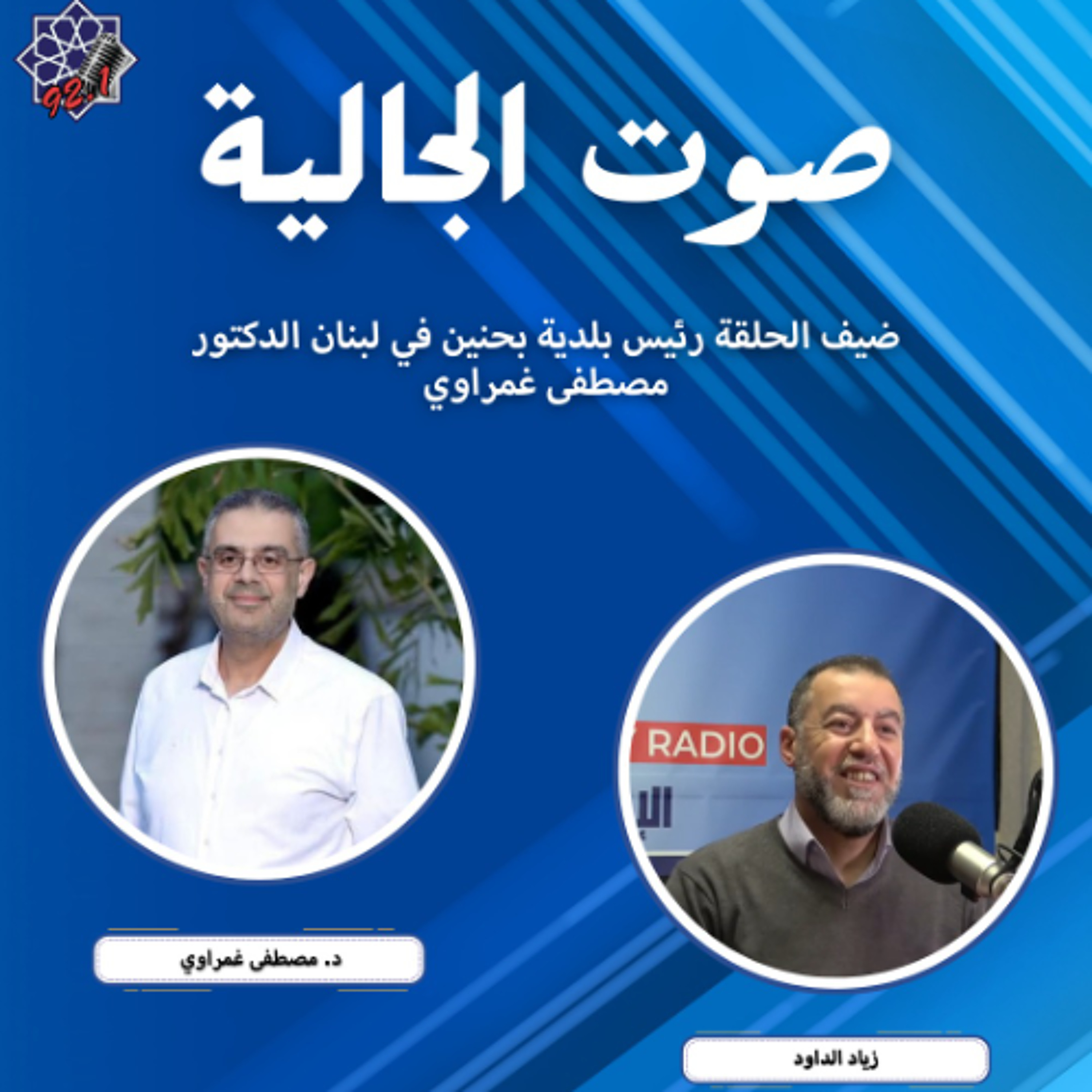 برنامج صوت الجالية مع الدكتور مصطفى غمراوي رئيس بلدية بحنين في شمال لبنان اثناء زيارته لسدني