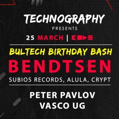 Bendtsen Live for Bultech B-Day @ Club Code | Bulgaria (25.03.2022)